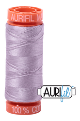 Aurifil Mako 50wt Cotton 200 m 220 yd. spool - 2562 Lilac